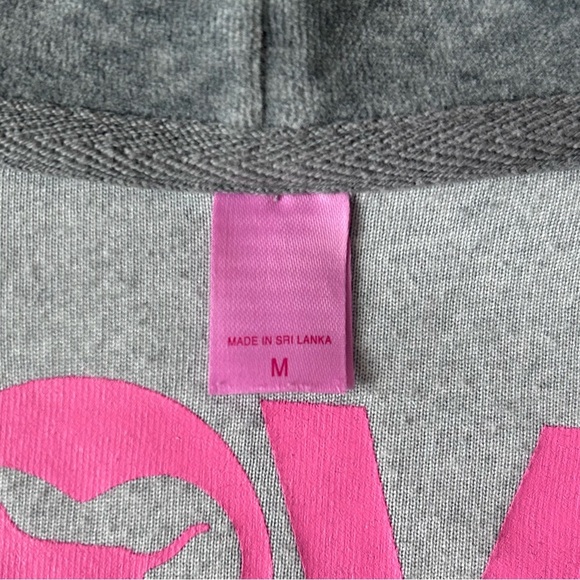 Victoria's Secret PINK Gray sweat Hoodie - Picture 3 of 5
